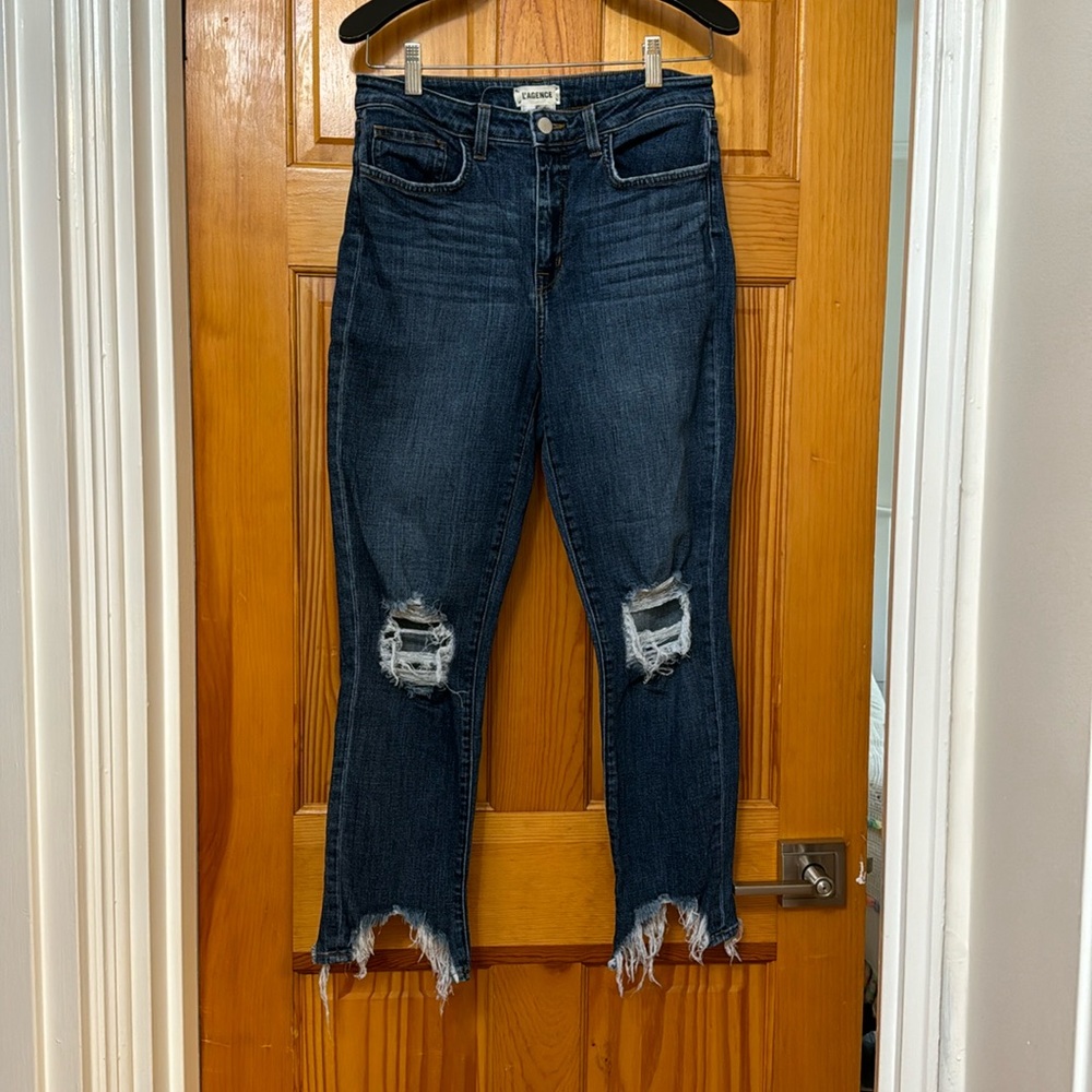 L,Agence dark blue size 29 straight leg